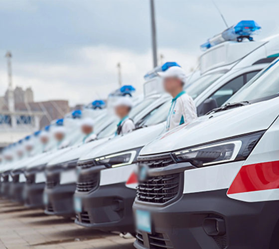 道县服务车队展示